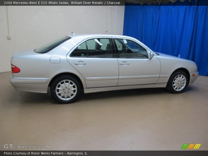 Brilliant Silver Metallic / Charcoal 2000 Mercedes-Benz E 320 4Matic Sedan
