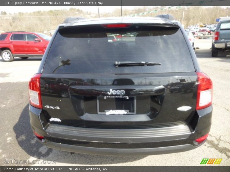 Black / Dark Slate Gray 2012 Jeep Compass Latitude 4x4