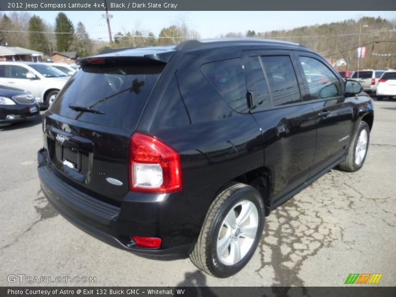 Black / Dark Slate Gray 2012 Jeep Compass Latitude 4x4