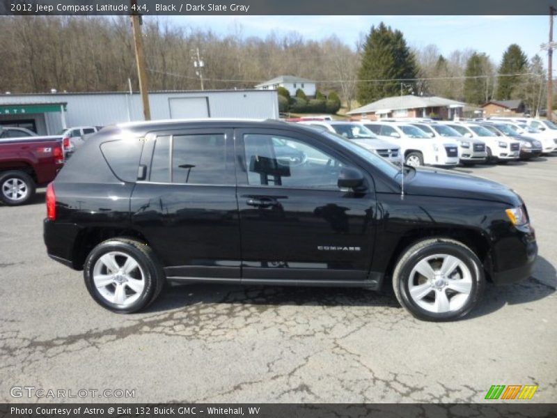 Black / Dark Slate Gray 2012 Jeep Compass Latitude 4x4
