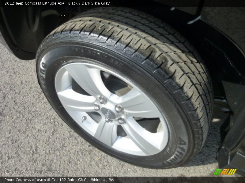 Black / Dark Slate Gray 2012 Jeep Compass Latitude 4x4