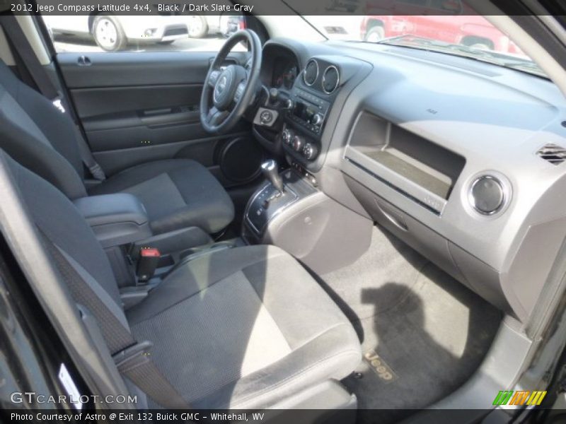 Black / Dark Slate Gray 2012 Jeep Compass Latitude 4x4