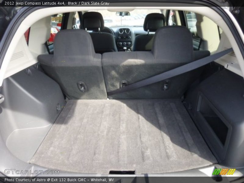 Black / Dark Slate Gray 2012 Jeep Compass Latitude 4x4