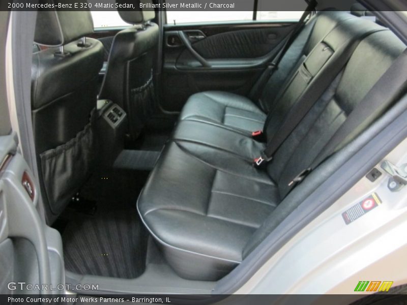 Brilliant Silver Metallic / Charcoal 2000 Mercedes-Benz E 320 4Matic Sedan