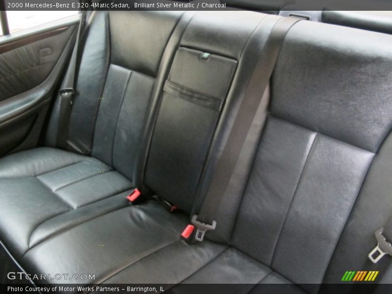 Brilliant Silver Metallic / Charcoal 2000 Mercedes-Benz E 320 4Matic Sedan