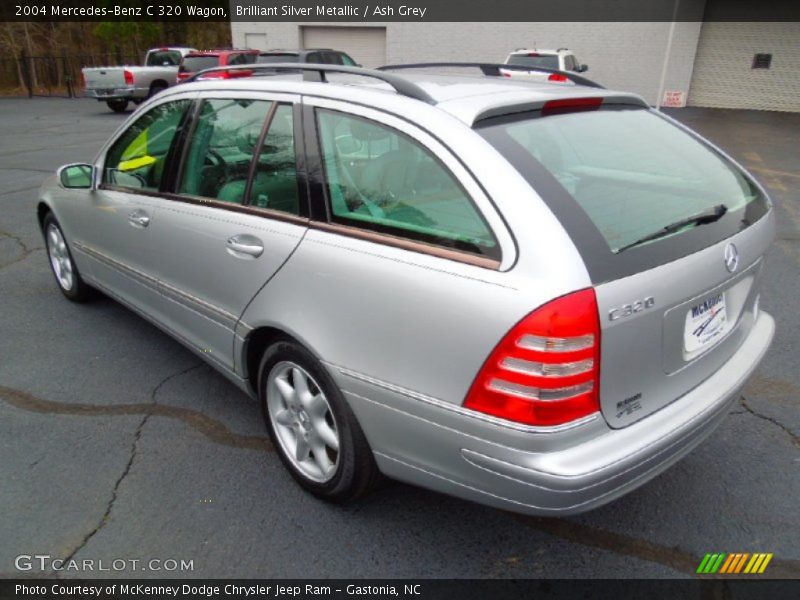 Brilliant Silver Metallic / Ash Grey 2004 Mercedes-Benz C 320 Wagon