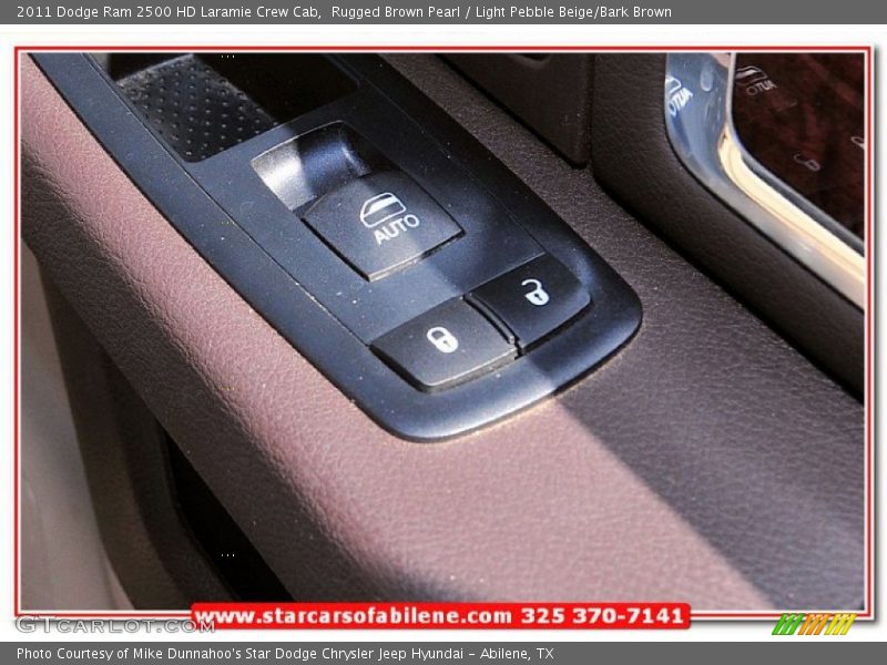 Rugged Brown Pearl / Light Pebble Beige/Bark Brown 2011 Dodge Ram 2500 HD Laramie Crew Cab