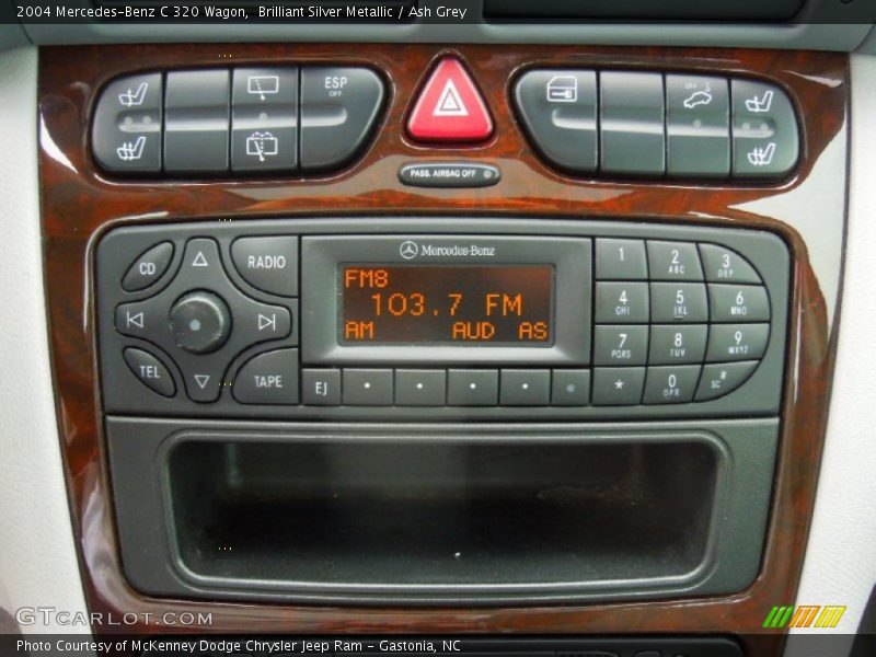 Controls of 2004 C 320 Wagon