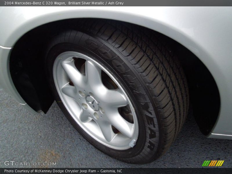 Brilliant Silver Metallic / Ash Grey 2004 Mercedes-Benz C 320 Wagon