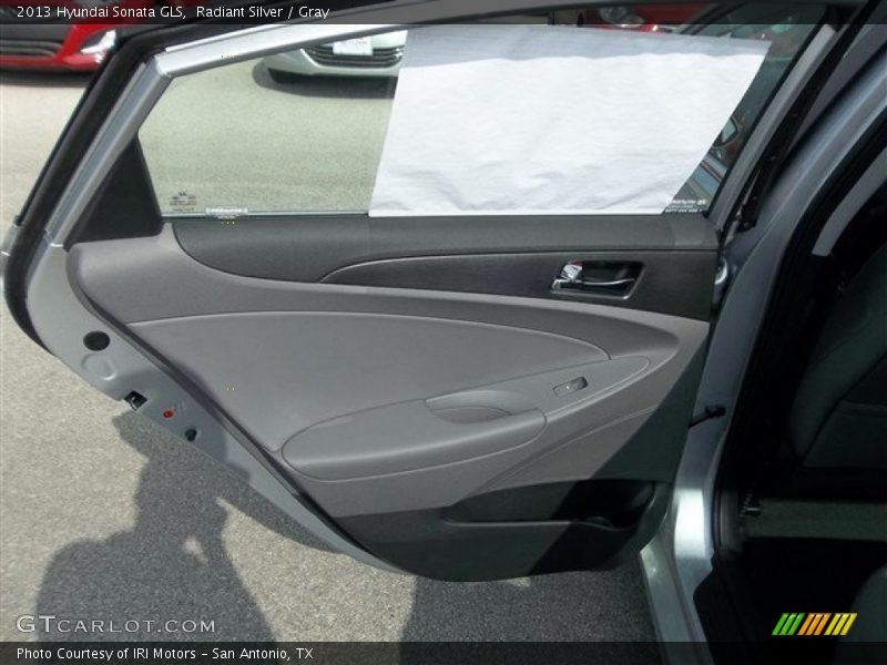 Radiant Silver / Gray 2013 Hyundai Sonata GLS