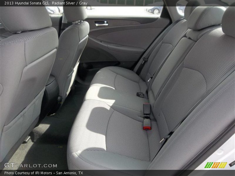 Radiant Silver / Gray 2013 Hyundai Sonata GLS