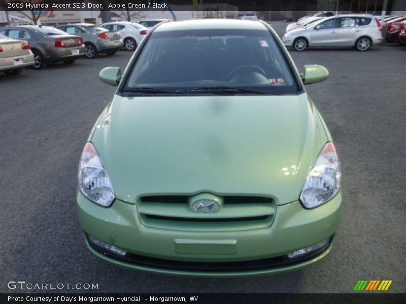  2009 Accent SE 3 Door Apple Green