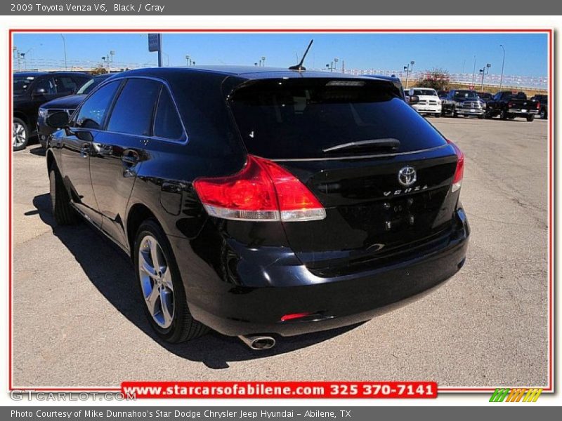 Black / Gray 2009 Toyota Venza V6