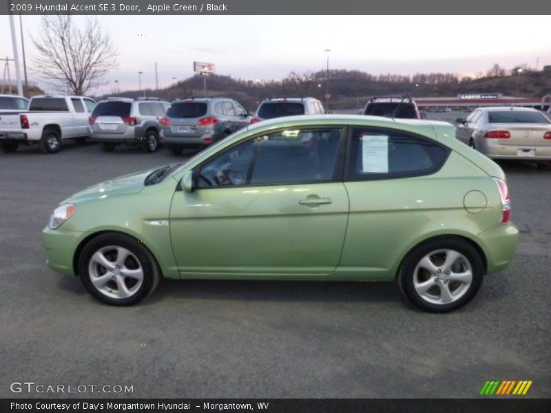  2009 Accent SE 3 Door Apple Green