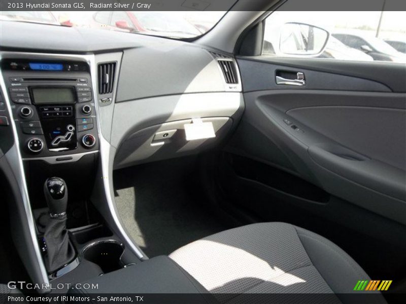 Radiant Silver / Gray 2013 Hyundai Sonata GLS
