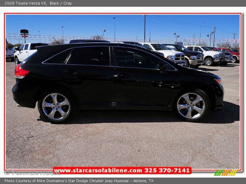 Black / Gray 2009 Toyota Venza V6