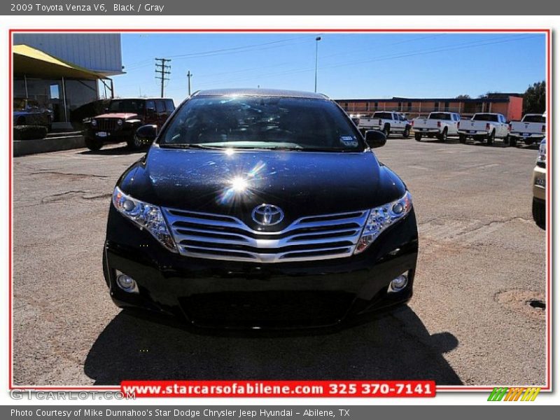 Black / Gray 2009 Toyota Venza V6