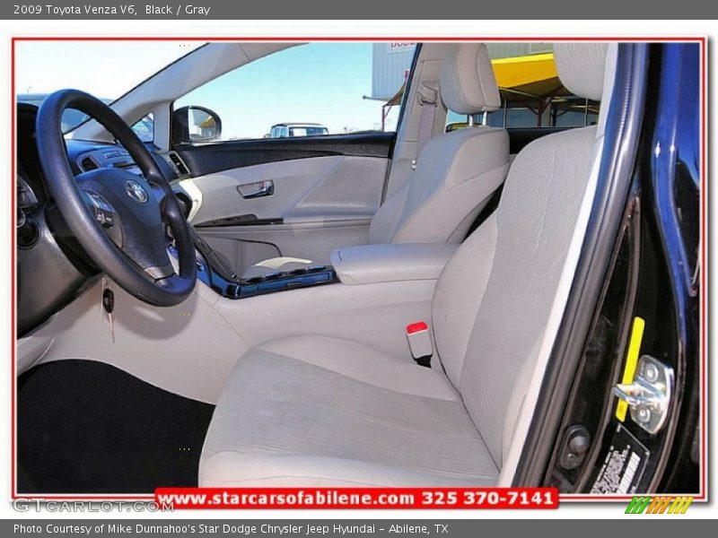 Black / Gray 2009 Toyota Venza V6