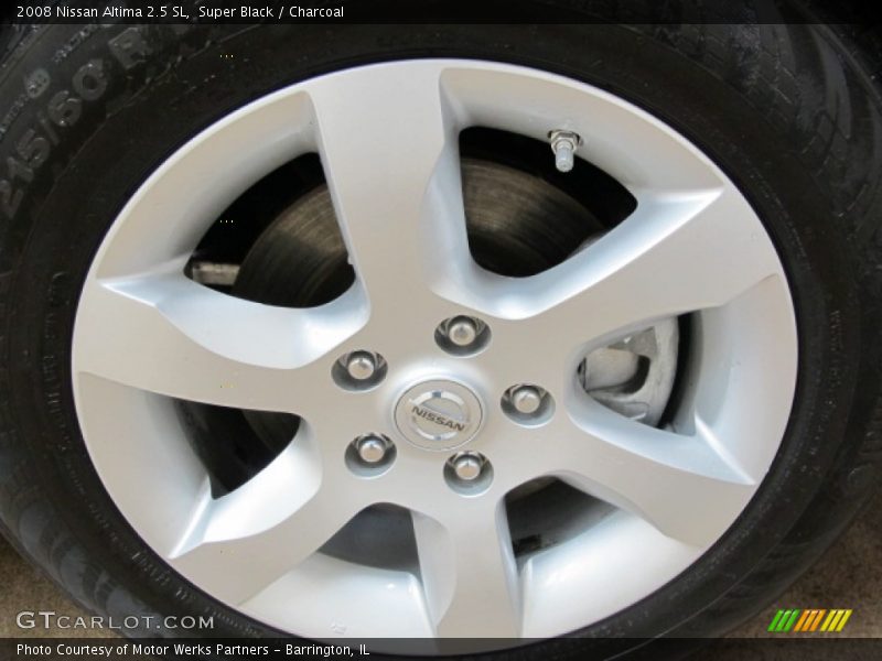 Super Black / Charcoal 2008 Nissan Altima 2.5 SL