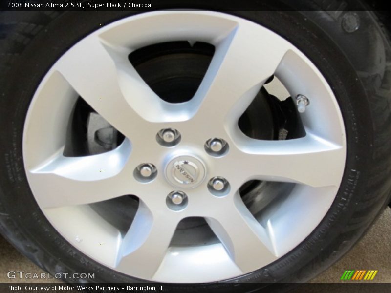 Super Black / Charcoal 2008 Nissan Altima 2.5 SL