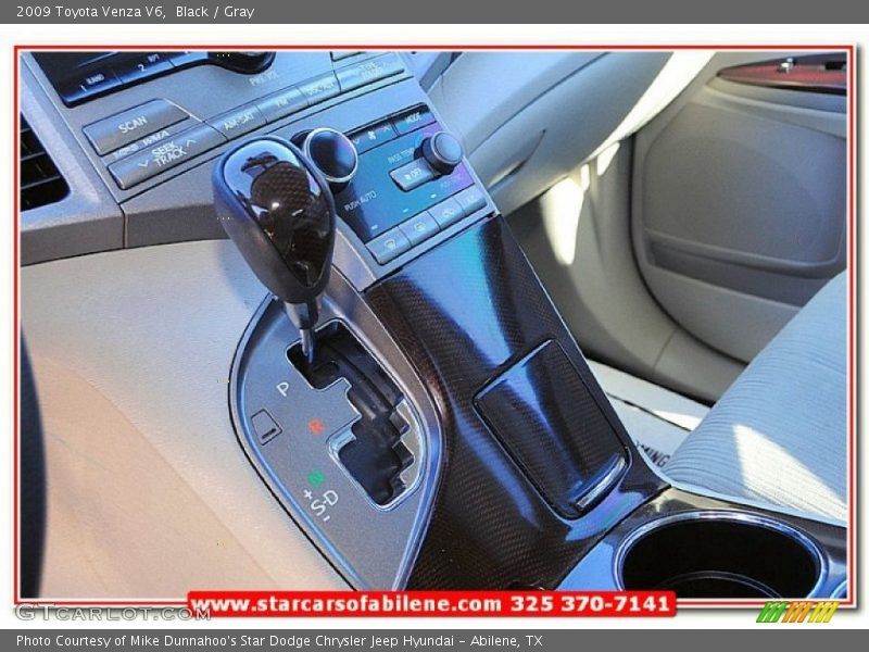 Black / Gray 2009 Toyota Venza V6