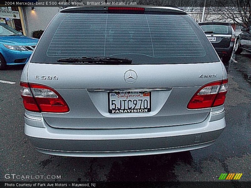 Brilliant Silver Metallic / Ash 2004 Mercedes-Benz E 500 4Matic Wagon
