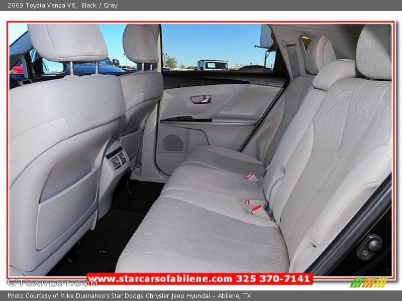 Black / Gray 2009 Toyota Venza V6