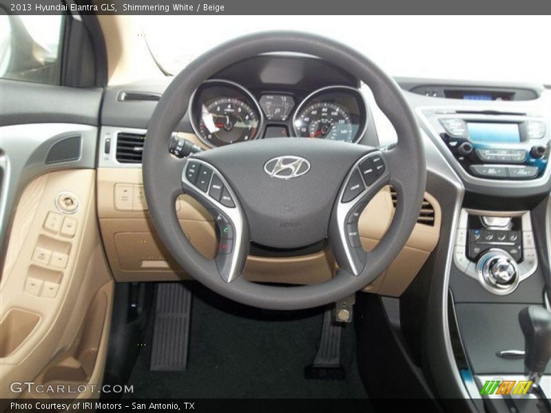  2013 Elantra GLS Steering Wheel