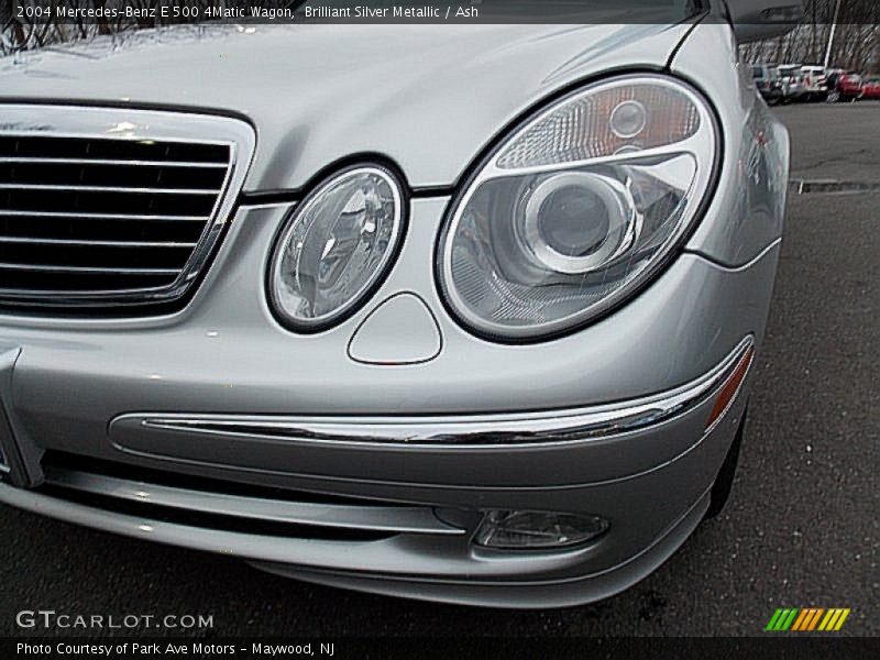 Brilliant Silver Metallic / Ash 2004 Mercedes-Benz E 500 4Matic Wagon