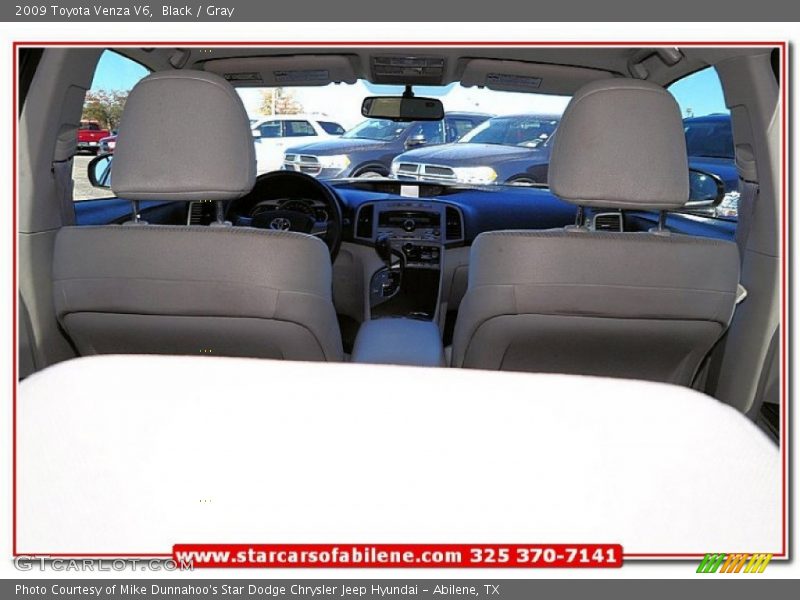 Black / Gray 2009 Toyota Venza V6