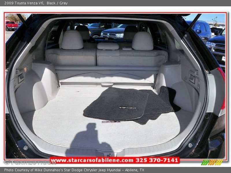 Black / Gray 2009 Toyota Venza V6