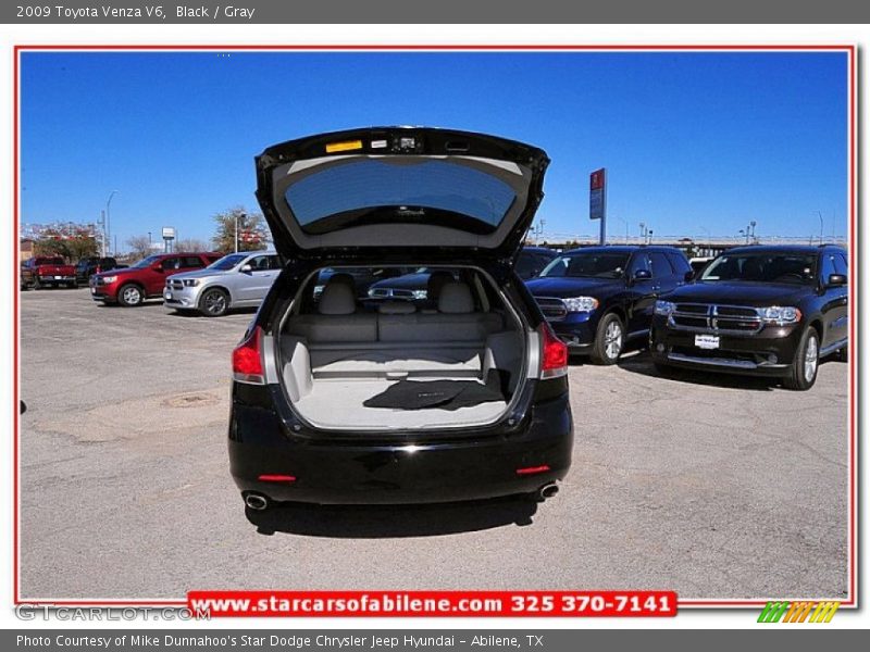 Black / Gray 2009 Toyota Venza V6