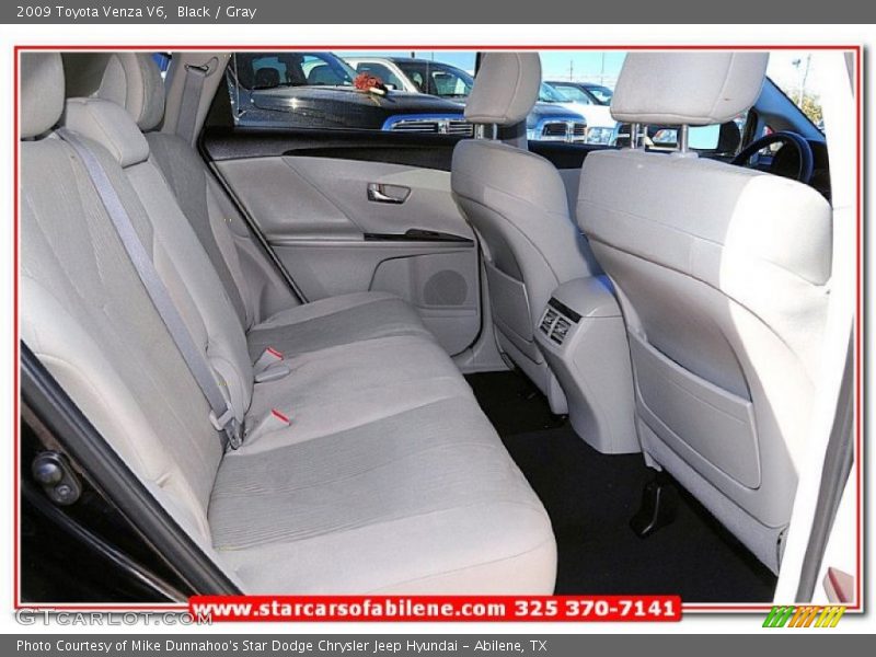 Black / Gray 2009 Toyota Venza V6