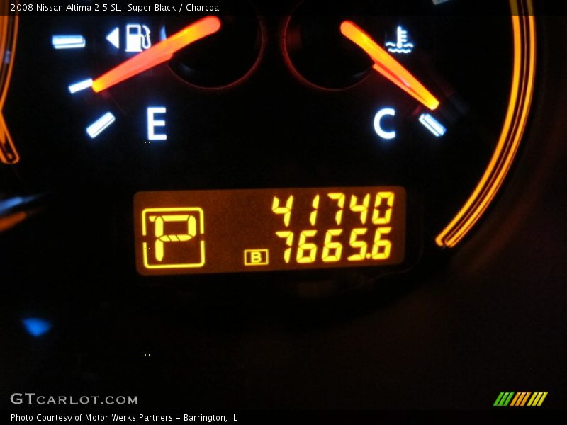 Super Black / Charcoal 2008 Nissan Altima 2.5 SL