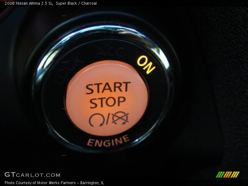 Controls of 2008 Altima 2.5 SL