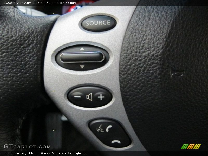 Controls of 2008 Altima 2.5 SL