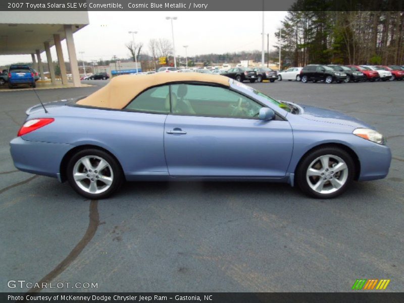  2007 Solara SLE V6 Convertible Cosmic Blue Metallic