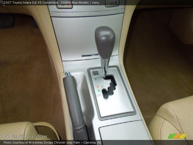  2007 Solara SLE V6 Convertible 5 Speed Automatic Shifter