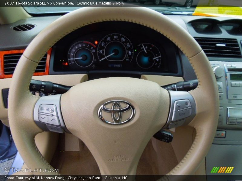  2007 Solara SLE V6 Convertible Steering Wheel