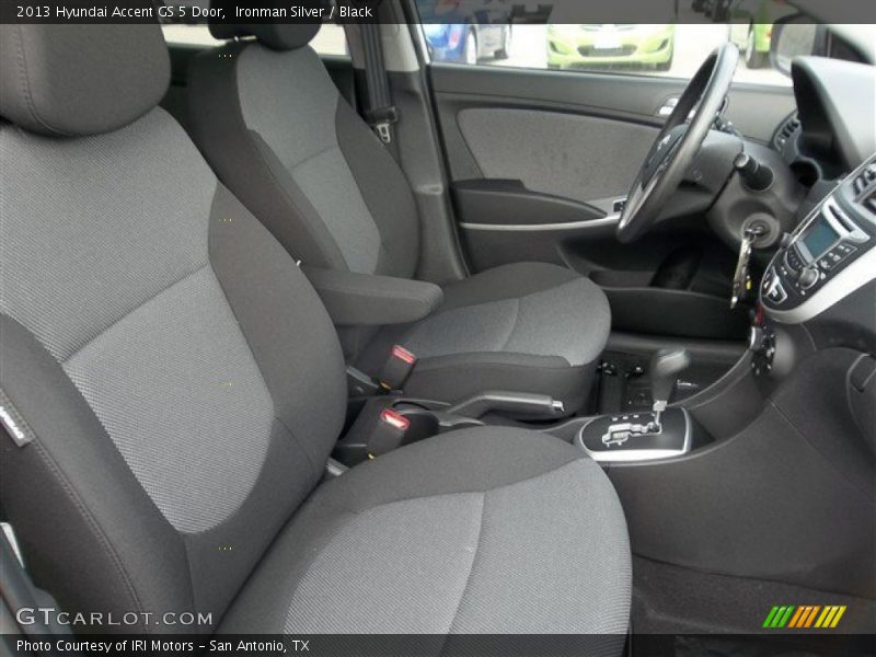 Ironman Silver / Black 2013 Hyundai Accent GS 5 Door