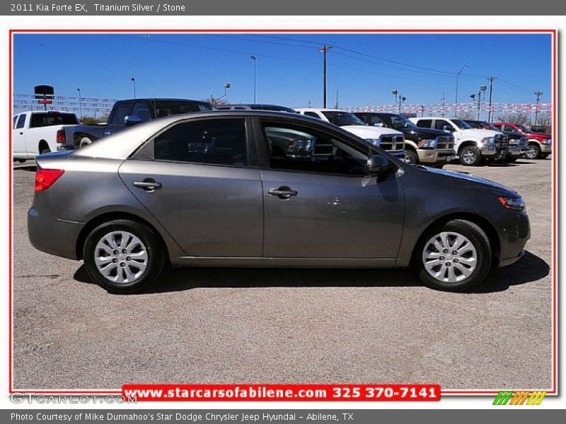 Titanium Silver / Stone 2011 Kia Forte EX
