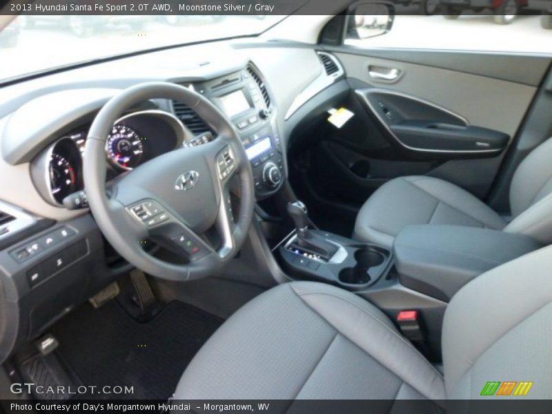 Gray Interior - 2013 Santa Fe Sport 2.0T AWD 