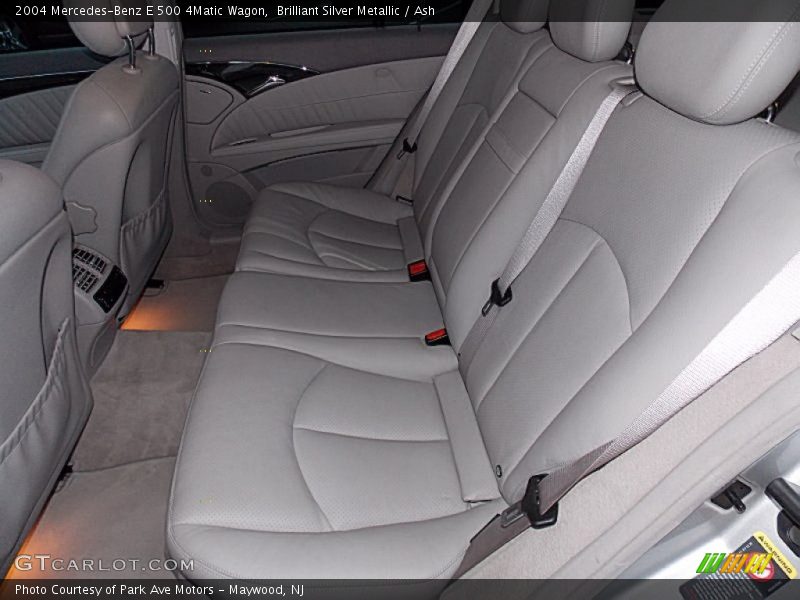 Brilliant Silver Metallic / Ash 2004 Mercedes-Benz E 500 4Matic Wagon