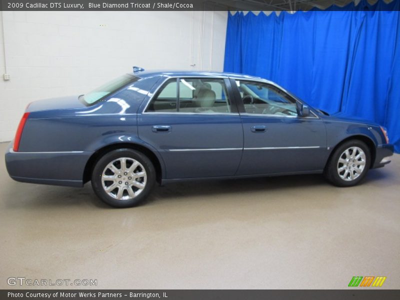  2009 DTS Luxury Blue Diamond Tricoat