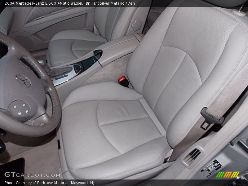 Brilliant Silver Metallic / Ash 2004 Mercedes-Benz E 500 4Matic Wagon