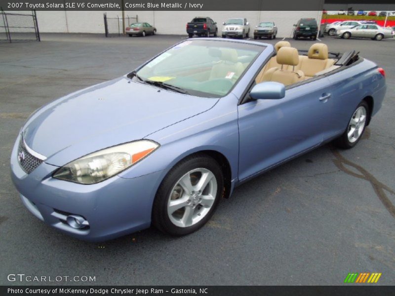 Front 3/4 View of 2007 Solara SLE V6 Convertible