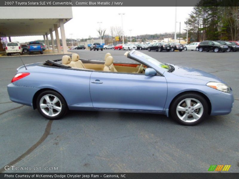  2007 Solara SLE V6 Convertible Cosmic Blue Metallic
