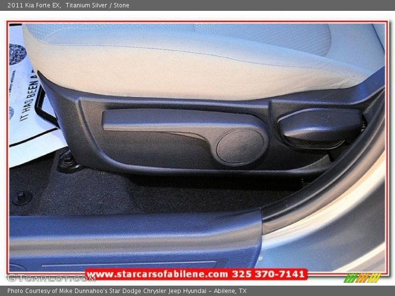 Titanium Silver / Stone 2011 Kia Forte EX