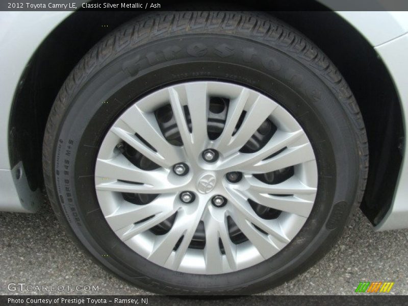 Classic Silver Metallic / Ash 2012 Toyota Camry LE