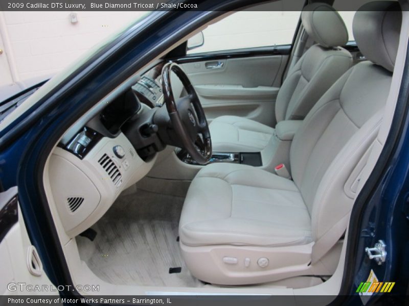 Front Seat of 2009 DTS Luxury